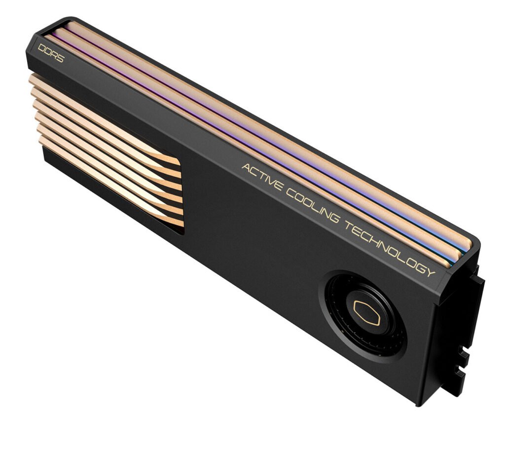 Cooler Master and G.SKILL Partner to Bring Active Cooling Technology to DDR5 Memory