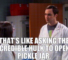 A still from The Big Bang Theory showing Sheldon Cooper in a lab coat, with the caption: “That’s like asking the Incredible Hulk to open a pickle jar.” Used to illustrate the mismatch between AI’s transformative potential and how most products actually deploy it.