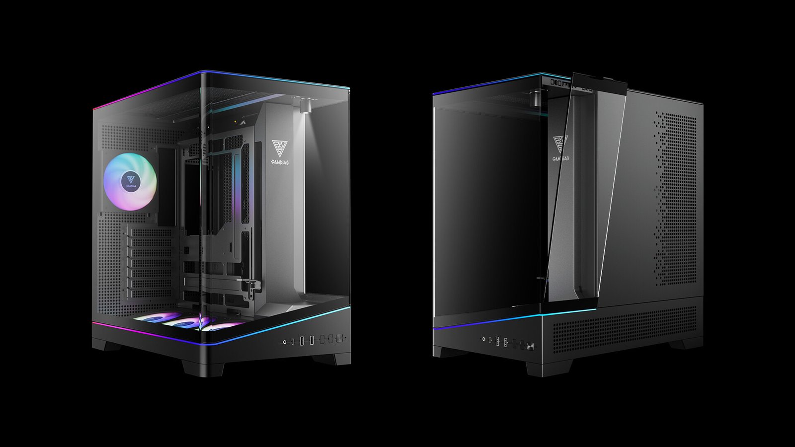 Gamdias Unveils ATLAS P6 CG Flagship PC Case
