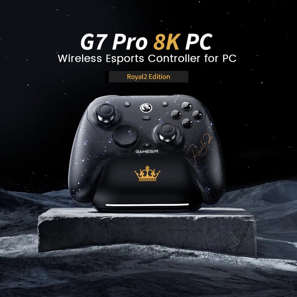 GameSir Opens Pre-Orders for the G7 Pro 8K PC Royal2 Edition Controller