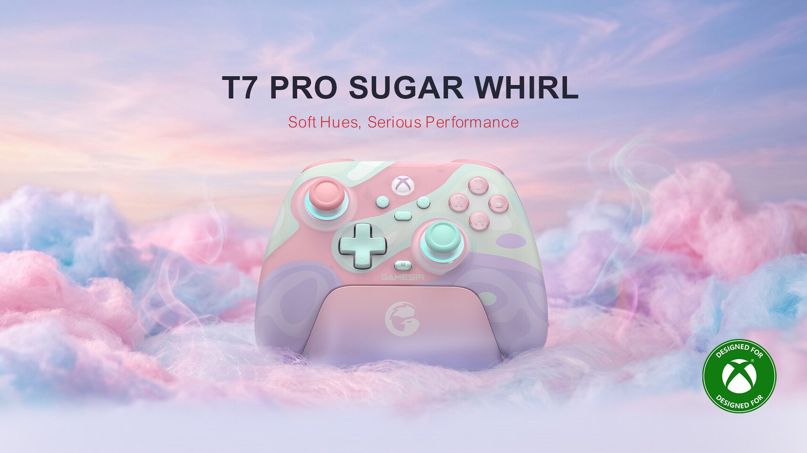 GameSir T7 Pro Sugar Whirl Wireless Controller for Xbox Now Available