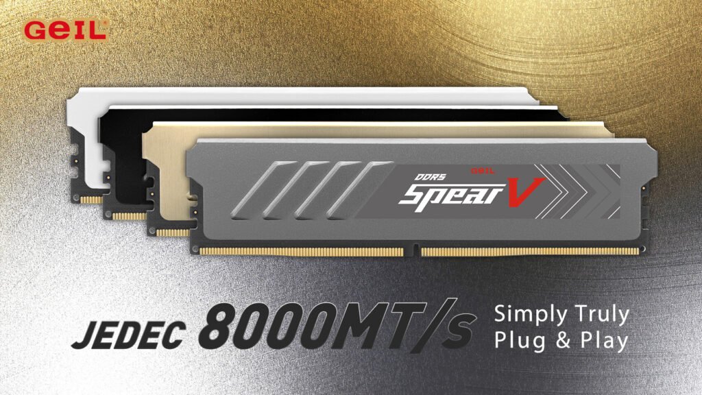 GeIL Announces JEDEC Standard 8000 MT/s Memory and the AQUARIUS Diamond RGB Series at Computex 2026