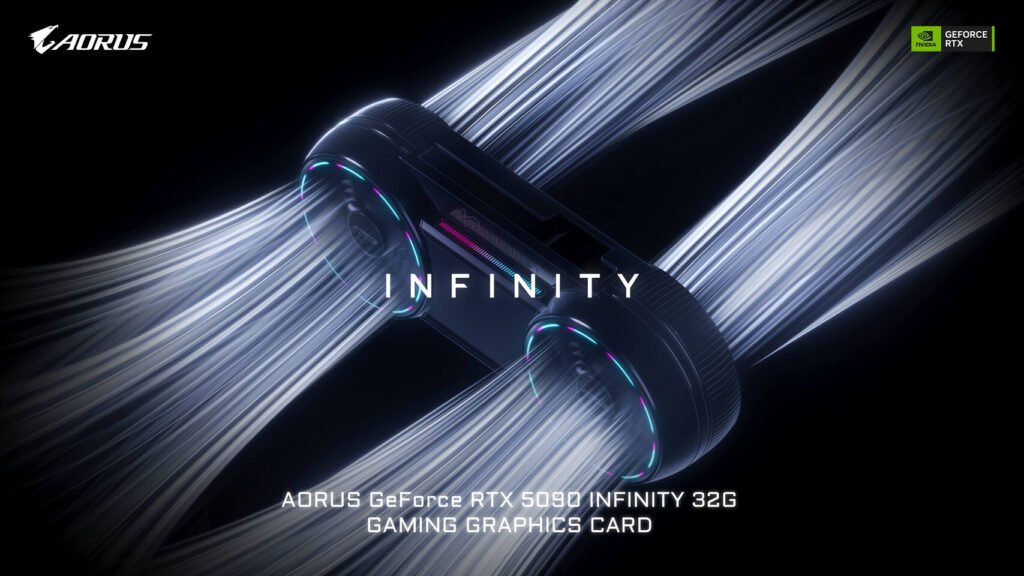 Gigabyte's AORUS GeForce RTX 5090 INFINITY Graphics Card Now Available