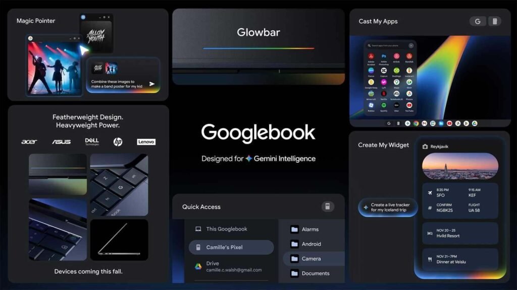 Google Prepares "Googlebook" as a Chromebook Successor, Powered By Gemini