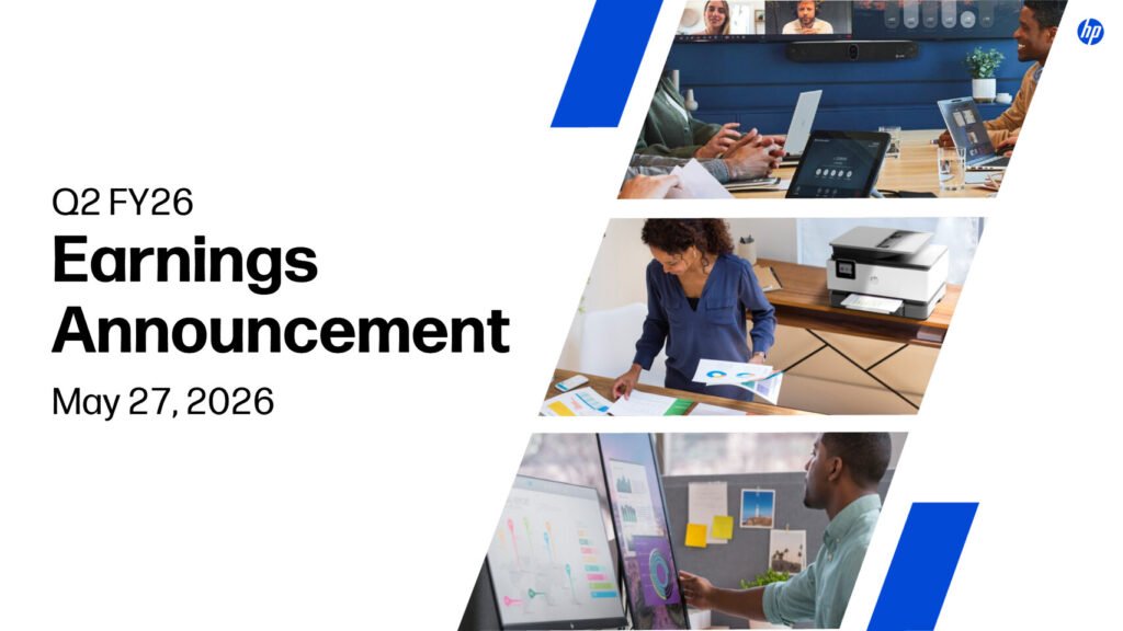 HP Inc. Reports Fiscal 2026 Second Quarter Results