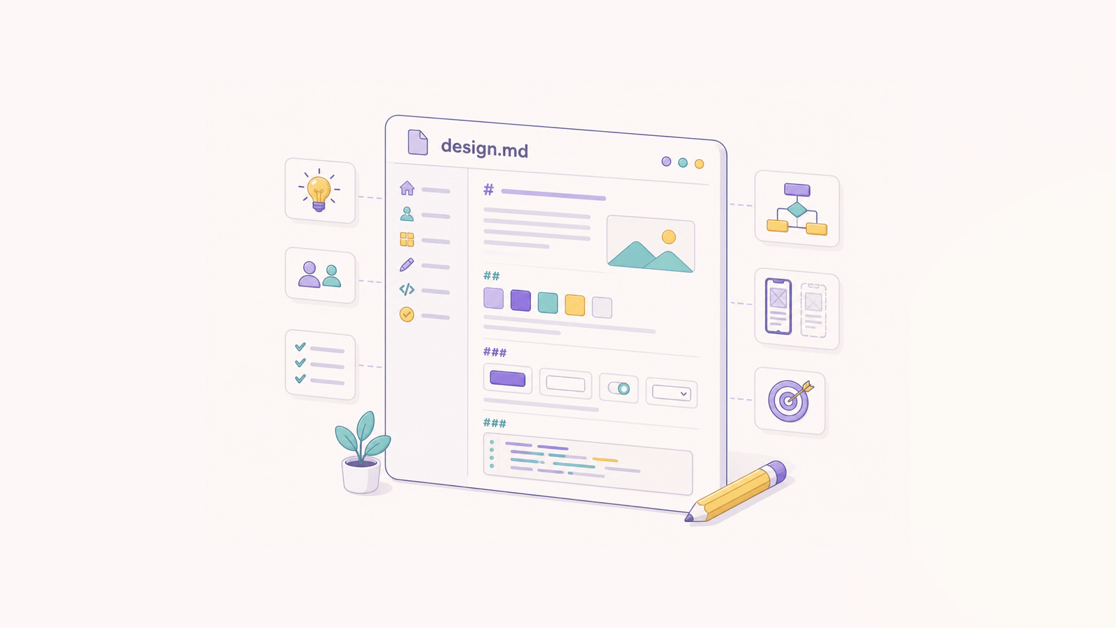 How to write a DESIGN.md file Claude can actually use