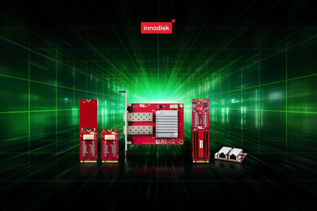 Innodisk Launches High-Speed 10 GbE LAN Series