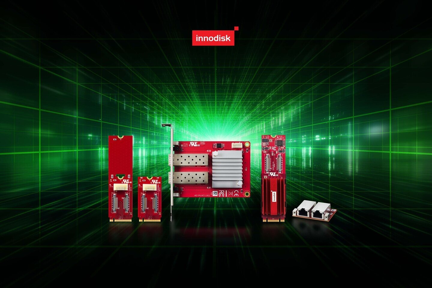 Innodisk Launches High-Speed 10 GbE LAN Series