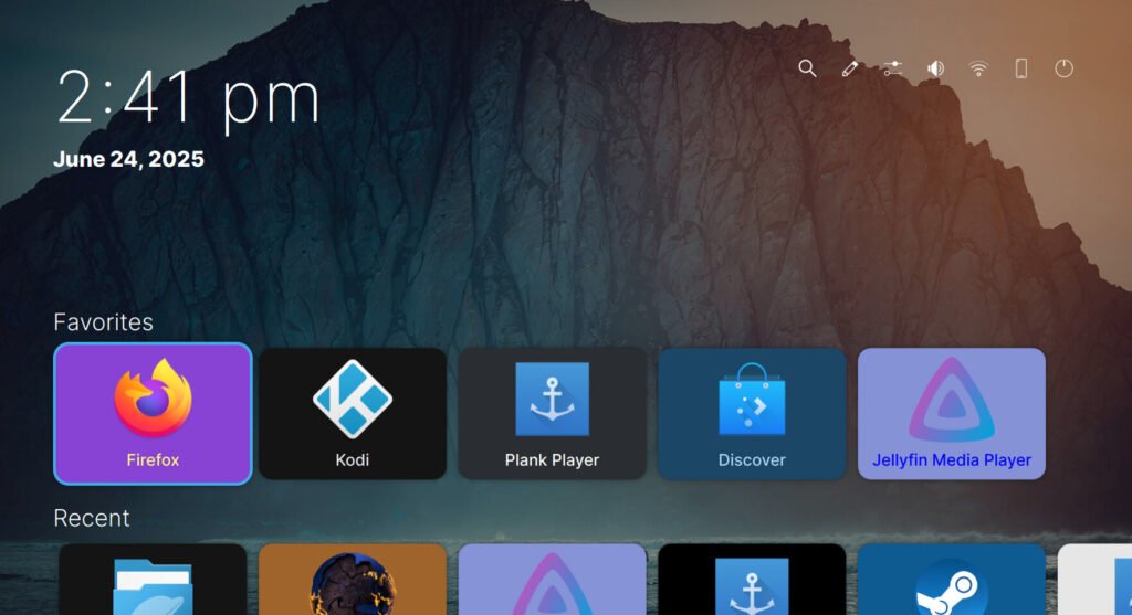 KDE Plasma 6.7 Beta Introduces Plasma Bigscreen Mode for HTPCs