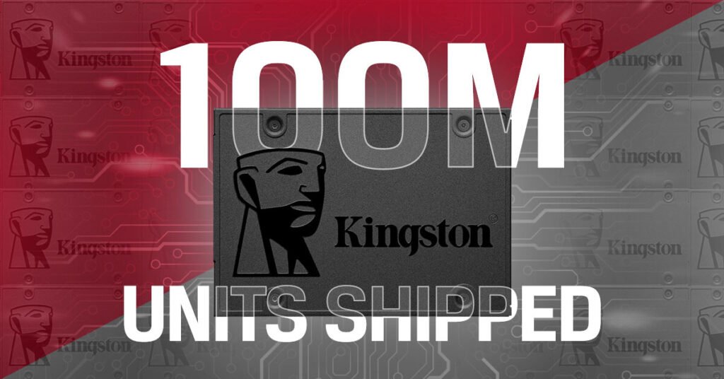 Kingston Ships its 100 Millionth A400 SATA SSD