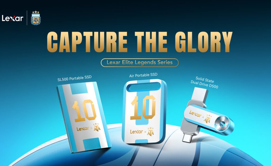 Lexar Celebrates Global Football Fandom with Official AFA Elite Legends Series