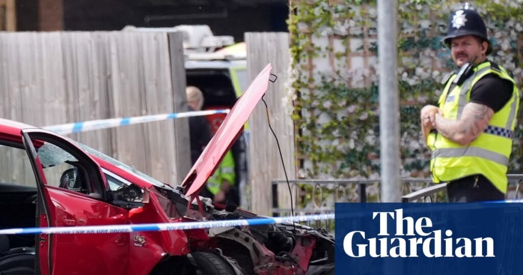 Man arrested after five people were hit by car in Nottinghamshire town | UK news