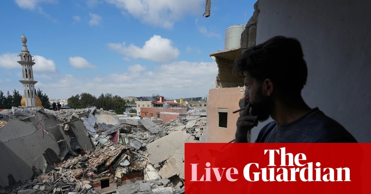 Middle East crisis live: Tehran says no agreement reached on strait of Hormuz as Israel strikes Lebanon | US-Israel war on Iran