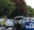 Nine injured after car pursued by police crashes in east London | UK news