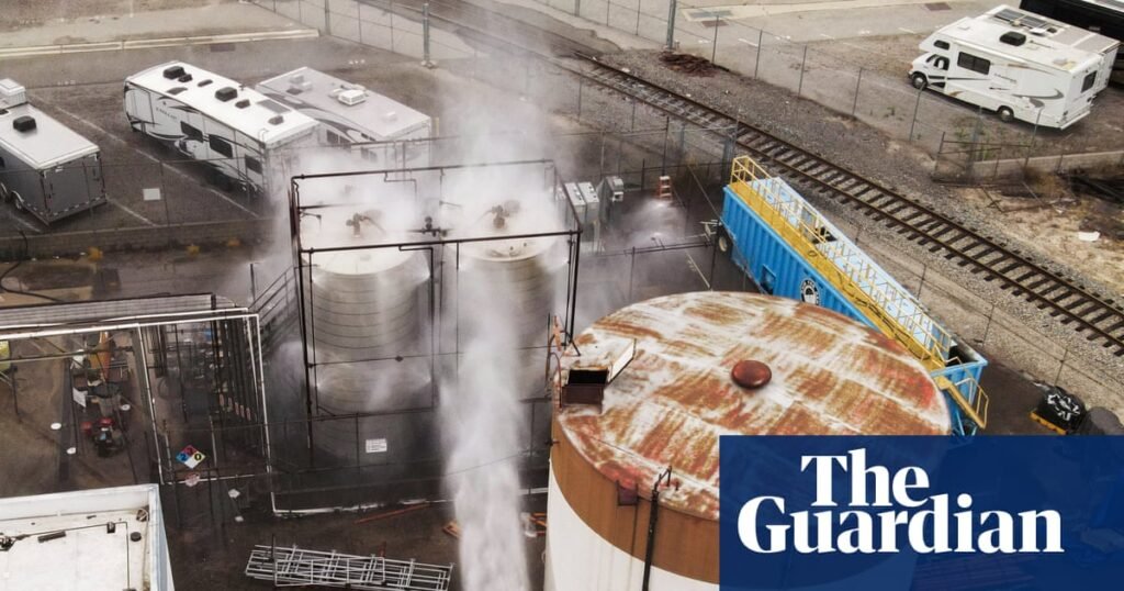 Overheated chemical tank in southern California ‘will fail’, EPA chief says | California