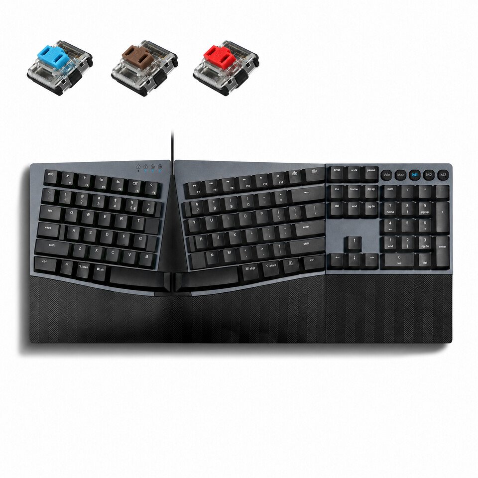 Perixx Unveils Periboard-535 II, a Low-Profile Ergonomic Mechanical Keyboard