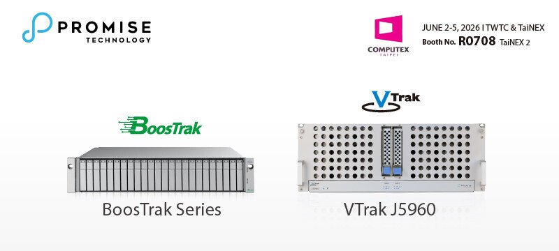 Promise Technology Brings Sustainability Focus to AI Storage at Computex 2026