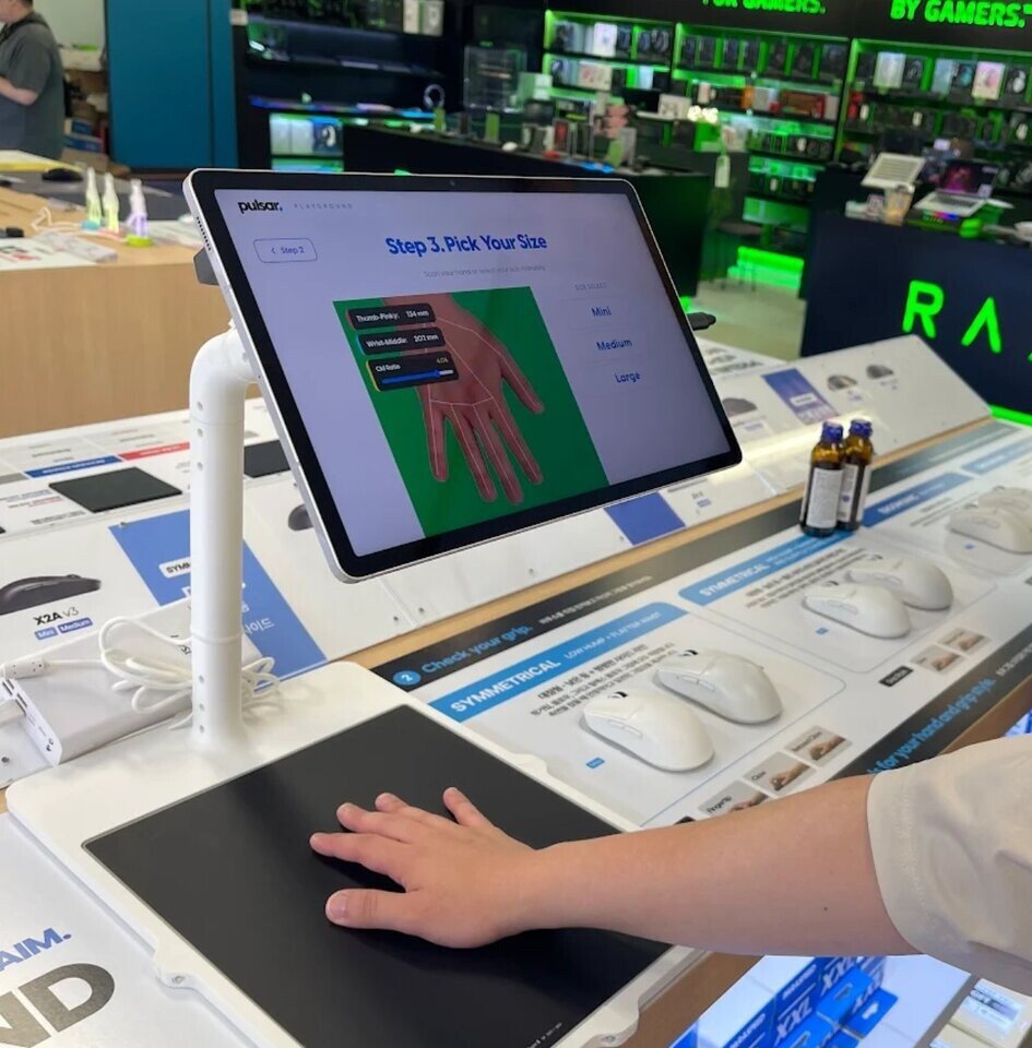 Pulsar Reveals In-Store Mouse Fitment System