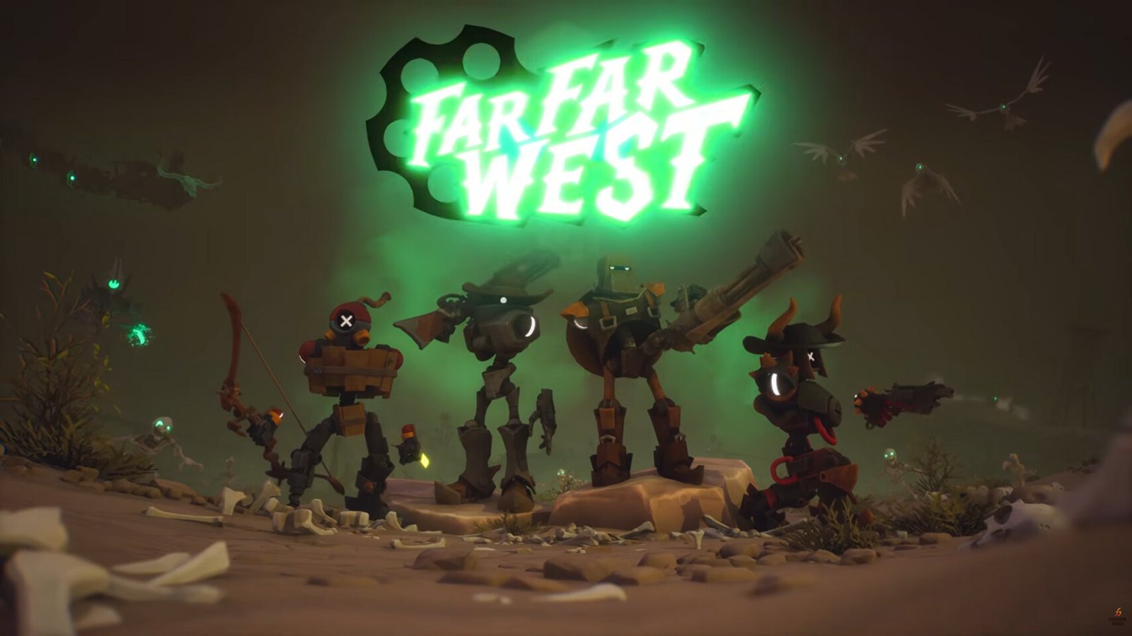 Quirky Co-Op Looter Shooter Far Far West from 8-Person Indie Team Tops Steam Sales Charts