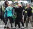 Riot police deal with 'serious disorder' as Celtic fans celebrate Premiership title win
