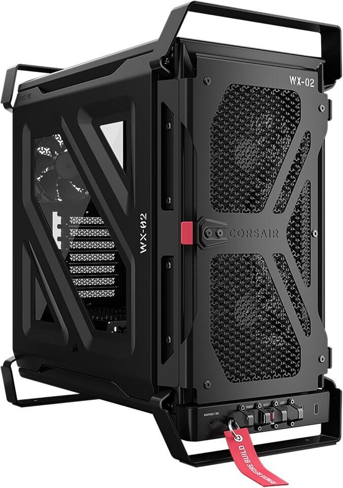 "Rugged" Corsair Warthog RS Mid-Tower ATX Case Shows Up for Pre-Order