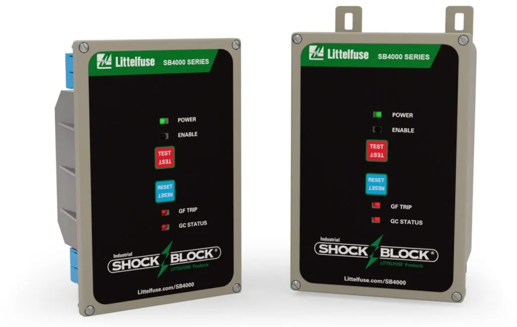 Shock Block SB4000 30A in-line safety breaker sealed to IP69K/NEMA 4X