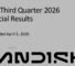Sandisk Reports Q3 FY2026 Financial Results