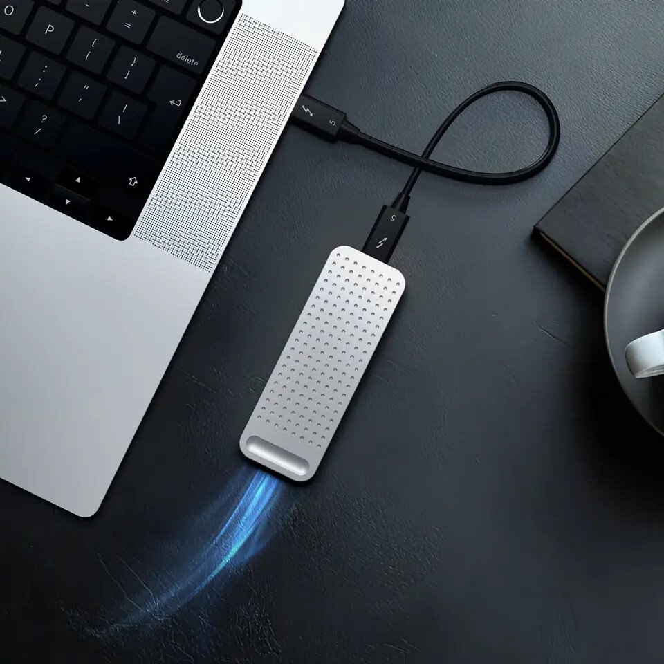 Satechi Introduces DotDisk 80 Gbps SSD Enclosure With Active Cooling