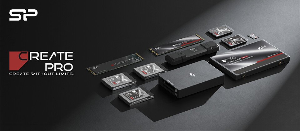 Silicon Power Launches CreatePro Series Storage Solutions