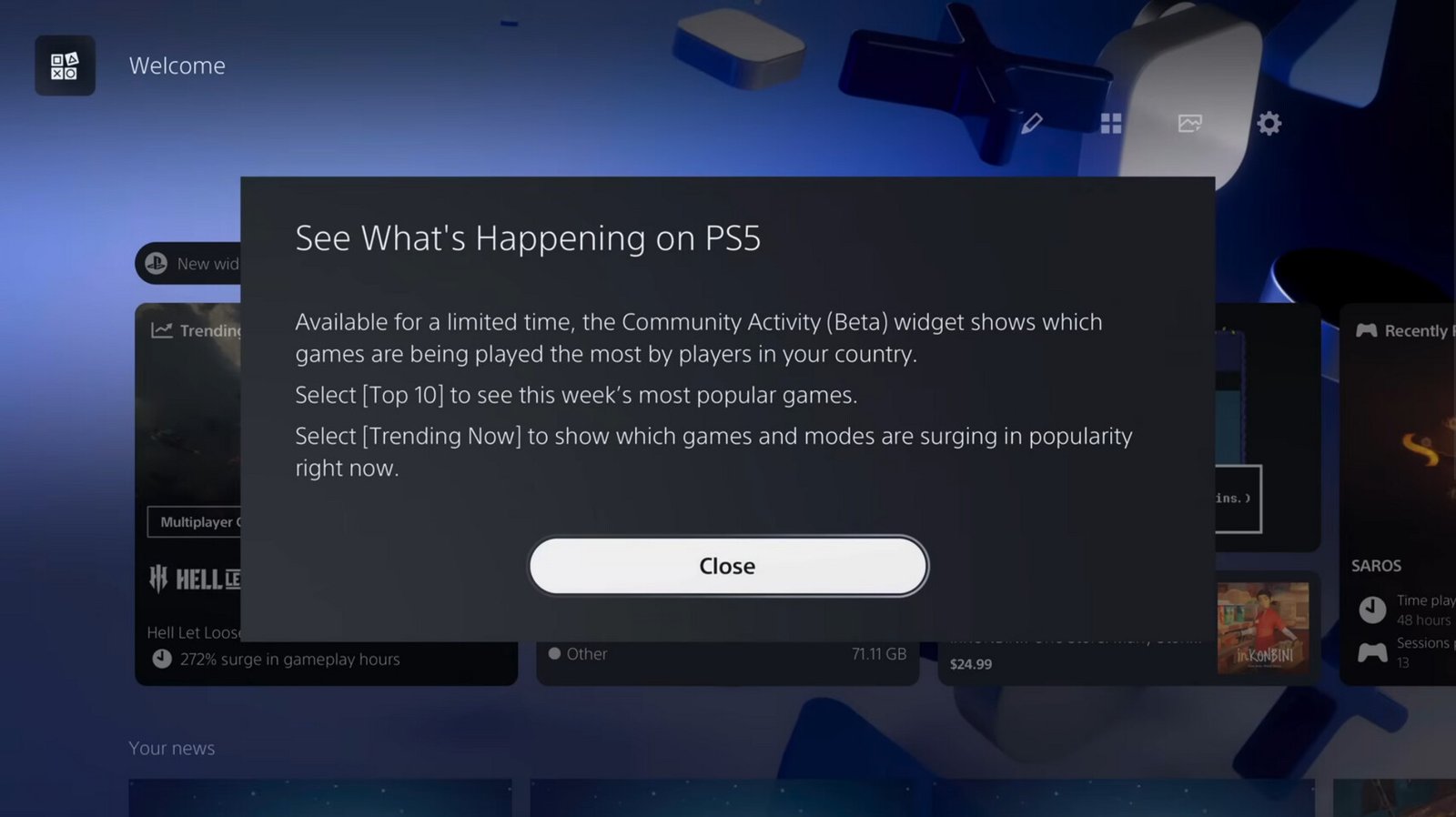 Sony Rolls Out Public PlayStation 5 Player Count Beta Widget