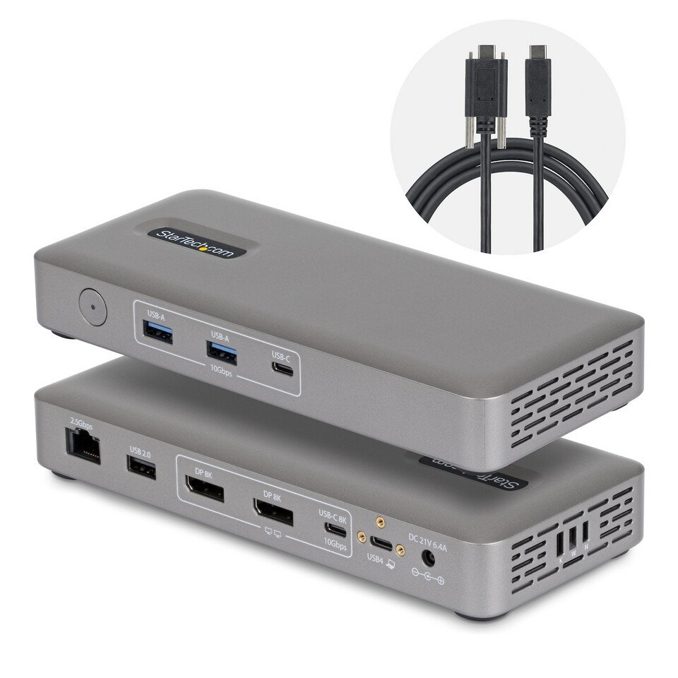 StarTech.com Launches Industry-First USB4 Dock with Driverless Dual Display for Mac, Windows, and Linux