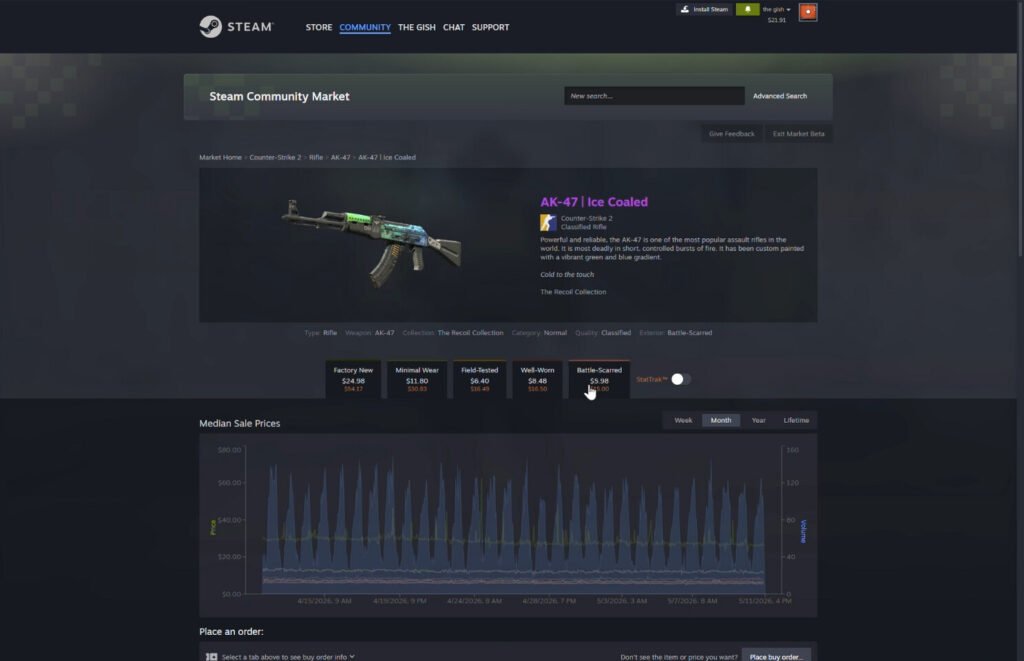 Steam Community Market Gets Bigger Listings, Search, and Filtering