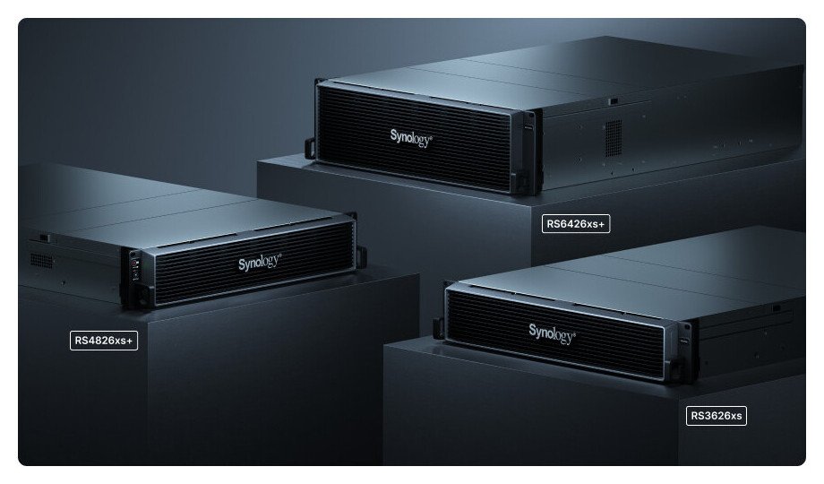 Synology Launches RS6426xs+, RS4826xs+, and RS3626xs RackStations