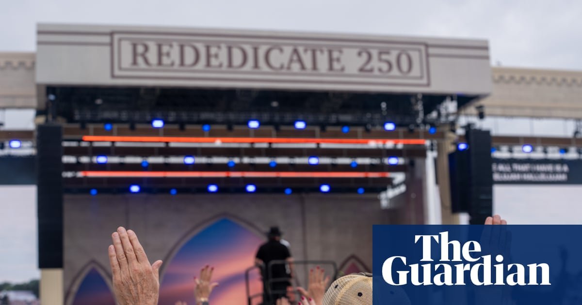 Thousands gather on National Mall for daylong prayer rally | US news