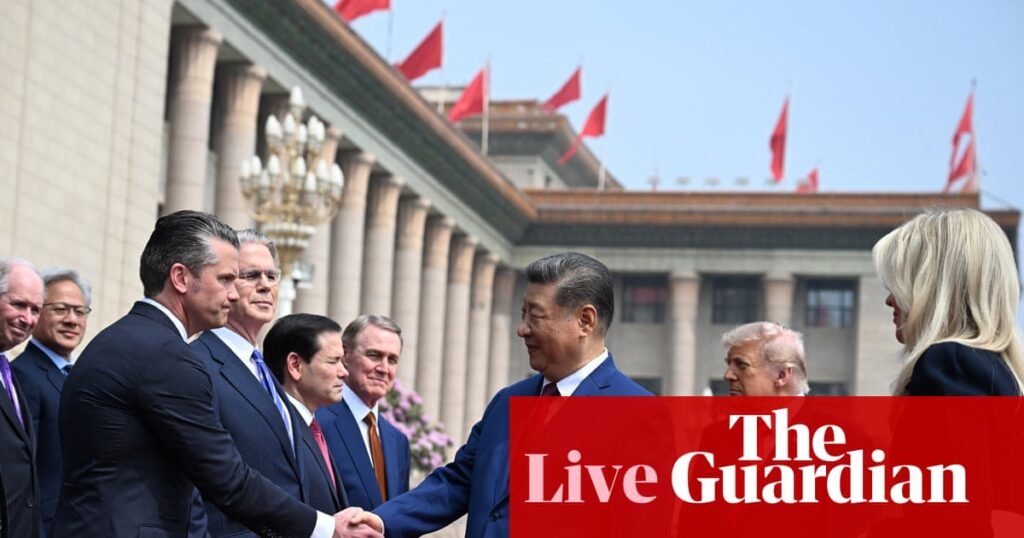Trump-Xi summit live: US president says relationship with China will be ‘better than ever’ as key meeting begins | Donald Trump