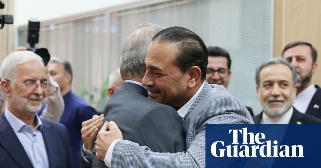 Trump says peace deal with Iran ‘largely negotiated’ with strait of Hormuz to open | US-Israel war on Iran
