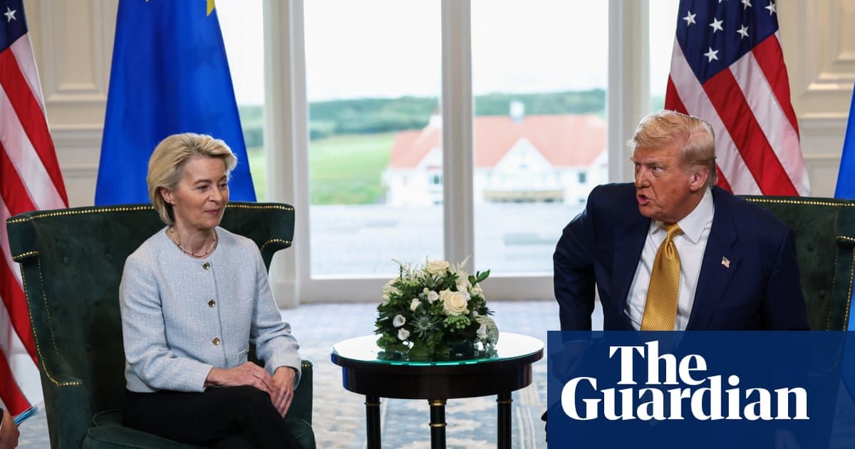 Trump walks back threat to rip up part of EU trade deal but tells bloc to ratify by 4 July | Trump tariffs