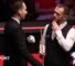 Mark Allen and referee Marcel Eckardt
