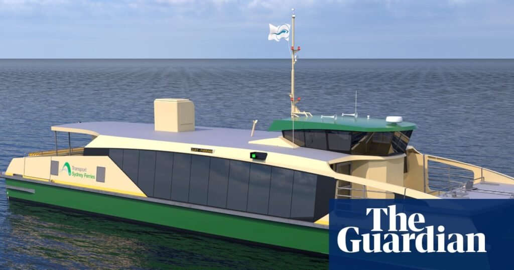 ‘Quieter and cleaner’: Sydney to trial electric ferry after two-year delay, with new fish market route slated for 2029 | Sydney