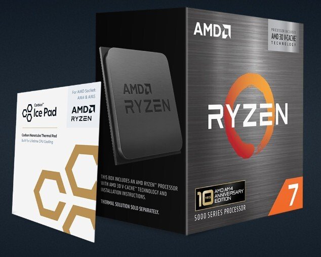 AMD Bundles Carbice Ice Pad with Ryzen 7 5800X3D