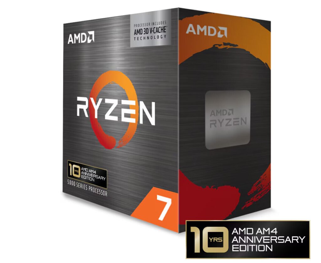 AMD Formally Announces Ryzen 7 5800X3D 10th Anniversary Edition and Ryzen 7 7700X3D