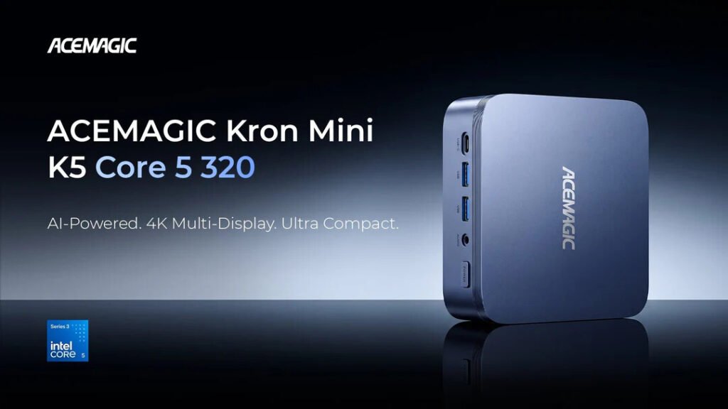 AceMagic Intros Kron Mini K5 Mini PC Powered by Intel "Wildcat Lake" Processor