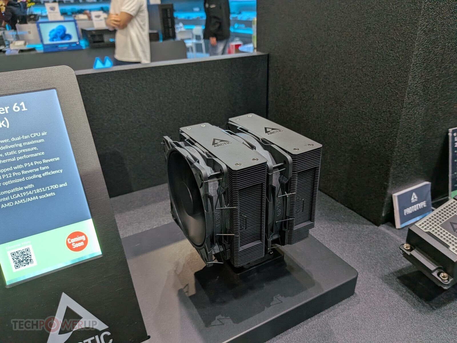 Arctic Showcases Freezer 61 High-end Air Cooler, BioniX Modular Fans, and Xtender Mini Case