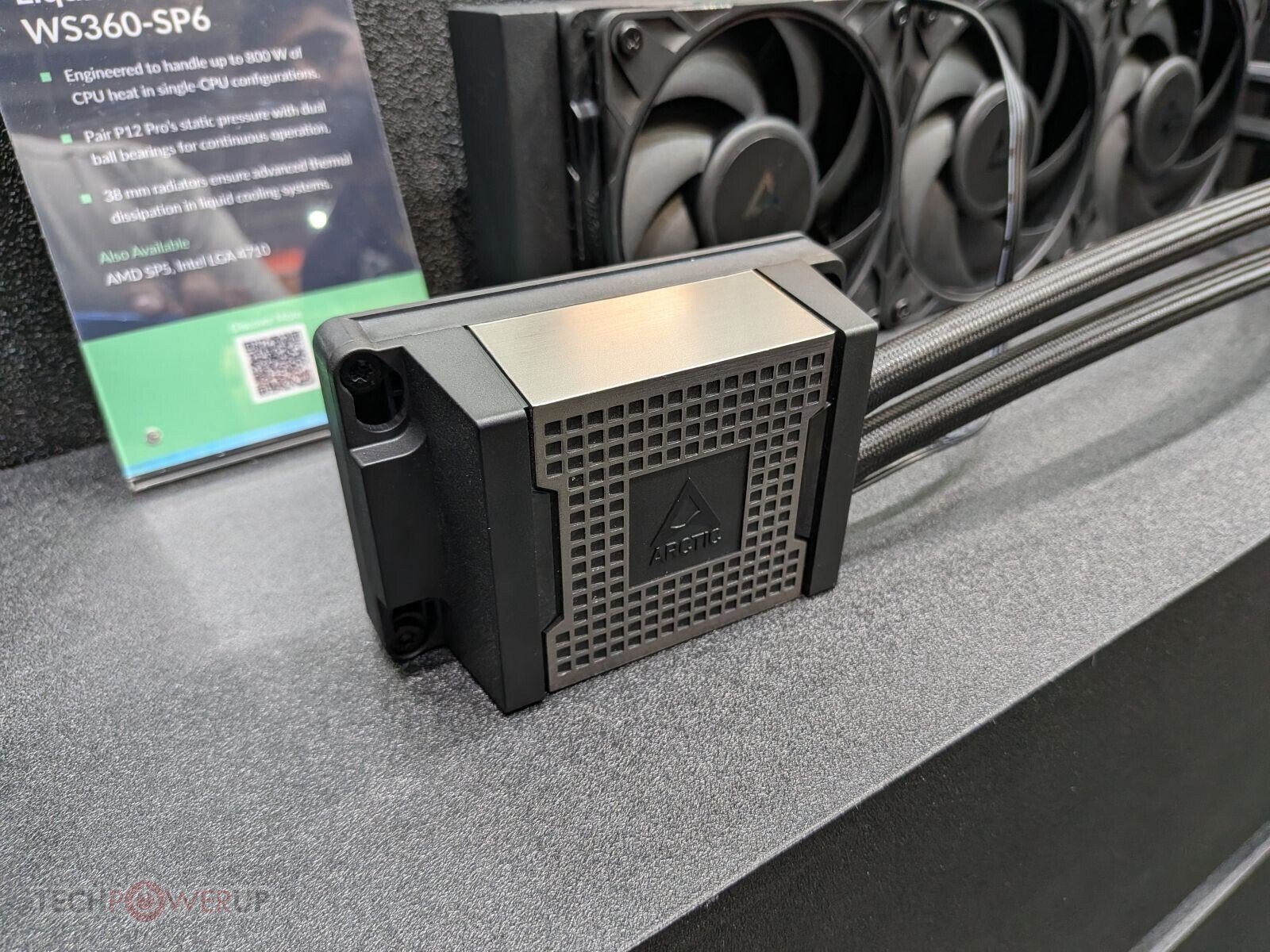 Arctic Showcases Liquid Freezer Series AIO CLCs for Large CPU Sockets
