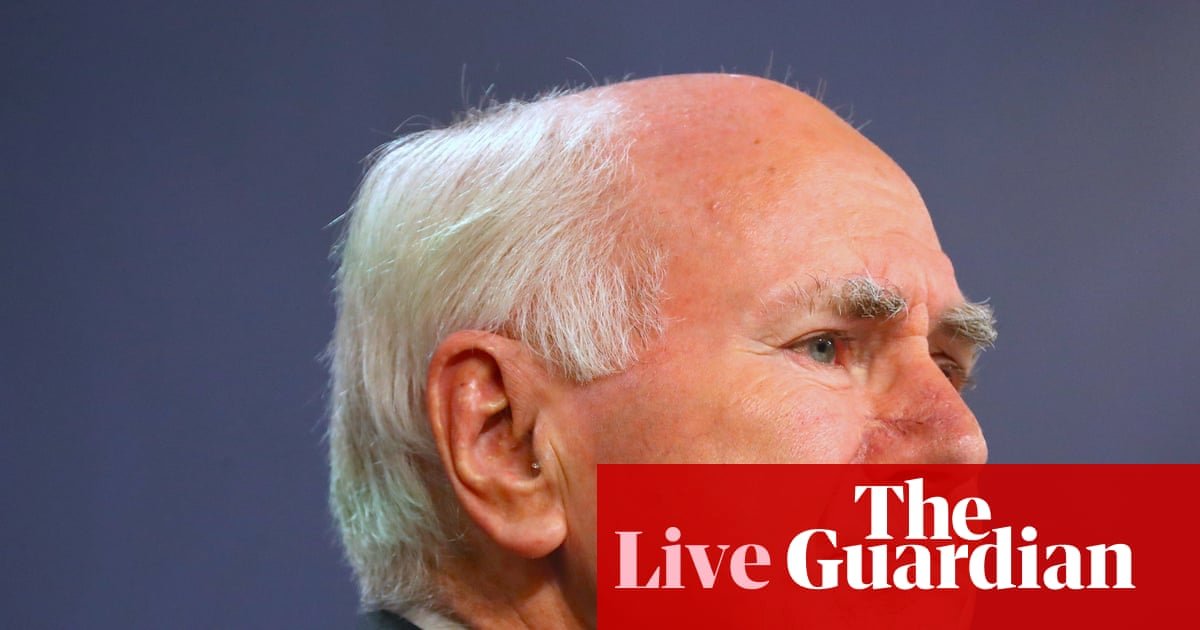 Australia news live: John Howard signs open letter urging gambling reforms; Julian Hill claims Labor has ‘won the debate’ on housing tax changes | Australia news