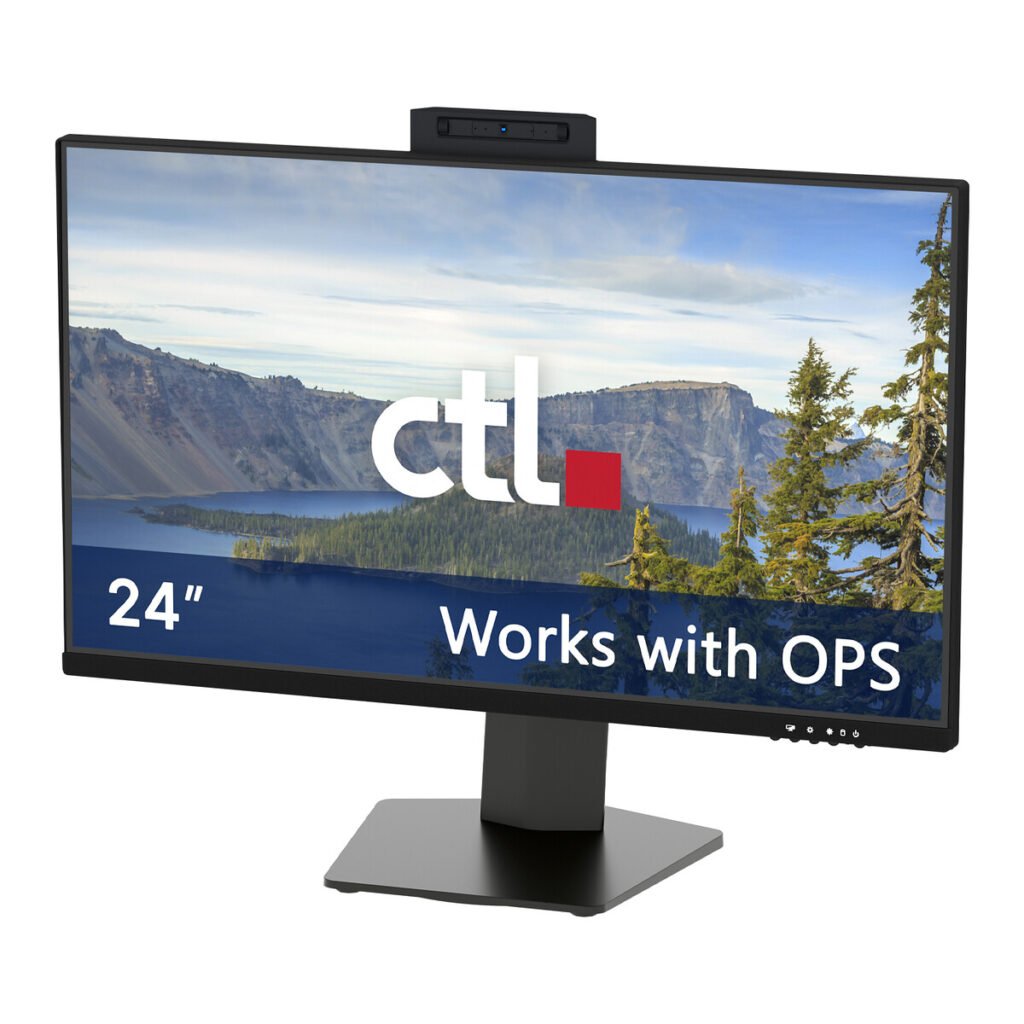 CTL Launches New OPS Desktop Monitor Alongside New CTL All-in-One Computers with ChromeOS