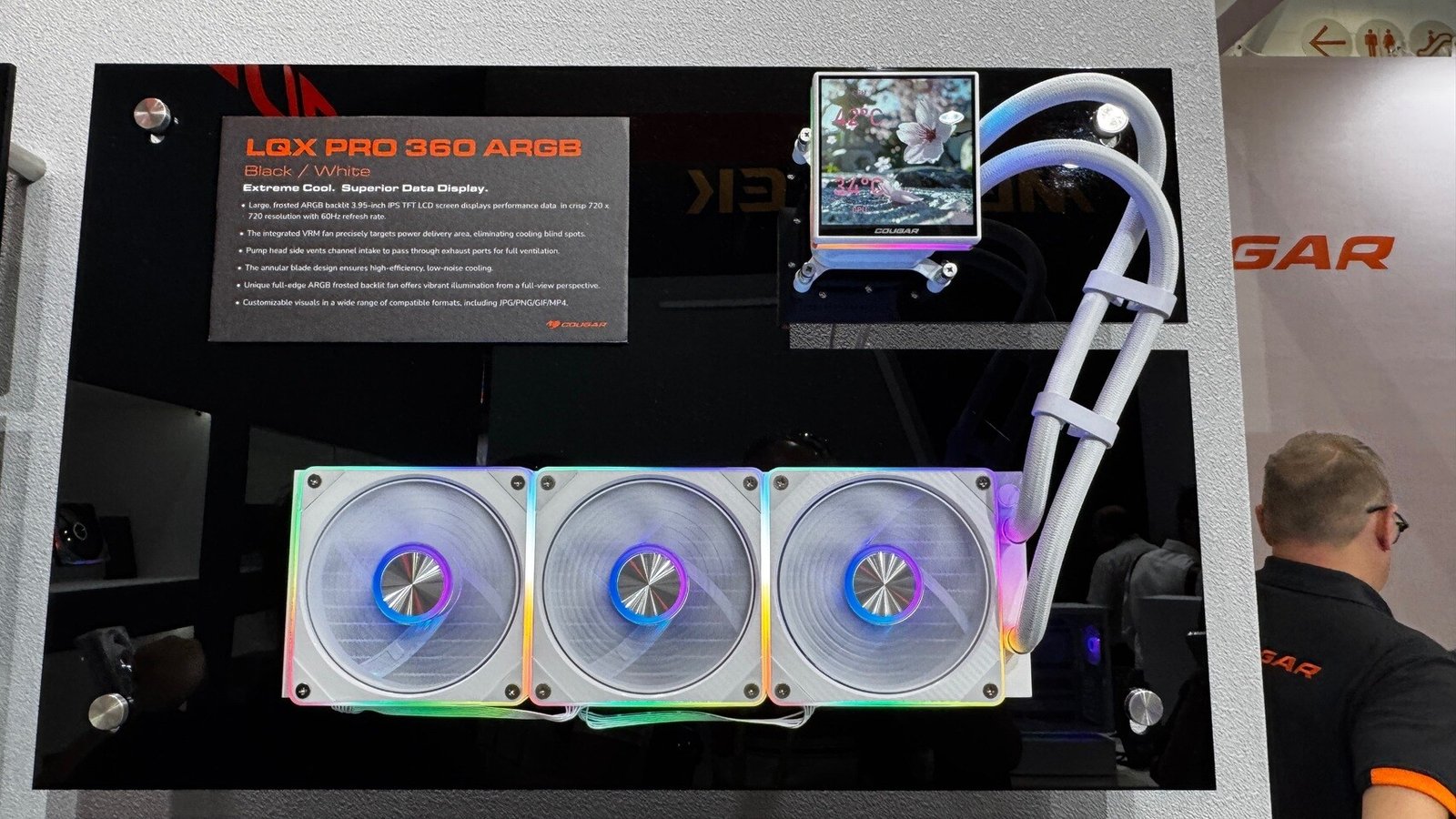 Cougar Also Shows New AIO Liquid Coolers at Computex 2026