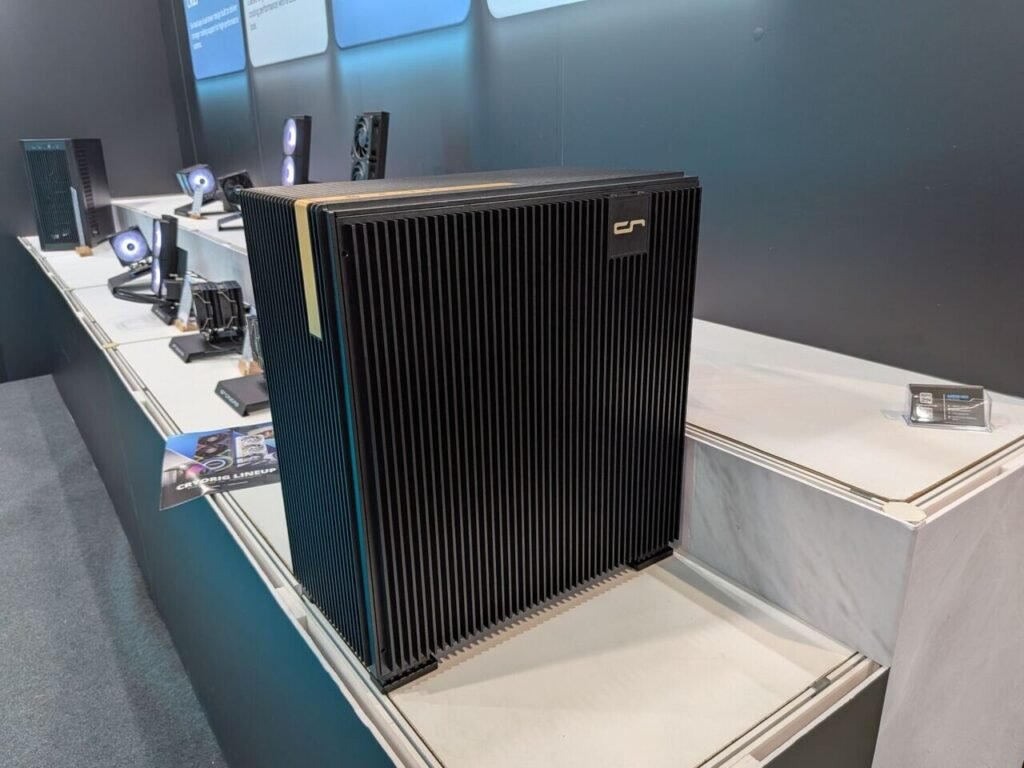 Cryorig Demos Updated Near-Silent Water-Cooled PC Case at Computex 2026