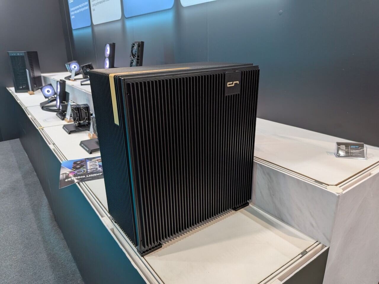 Cryorig Demos Updated Near-Silent Water-Cooled PC Case at Computex 2026