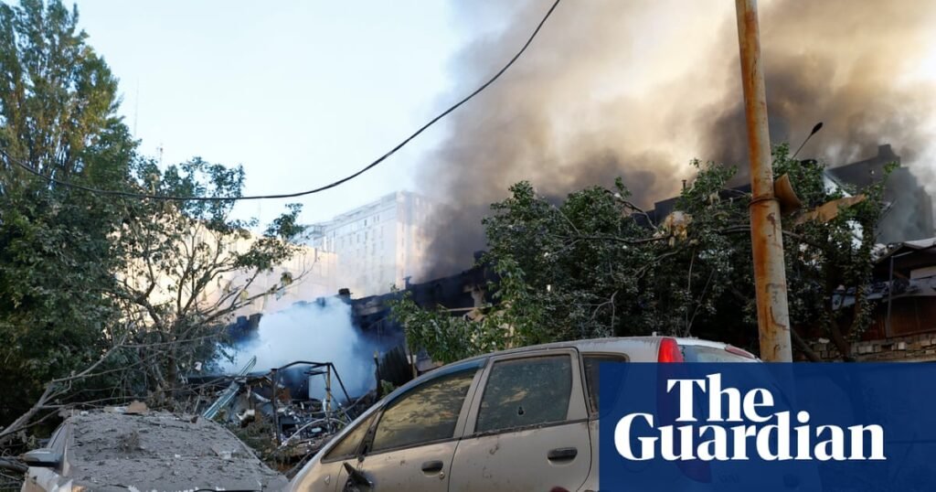 Deadly air raids across Ukraine after warnings of Russian strike wave | Ukraine